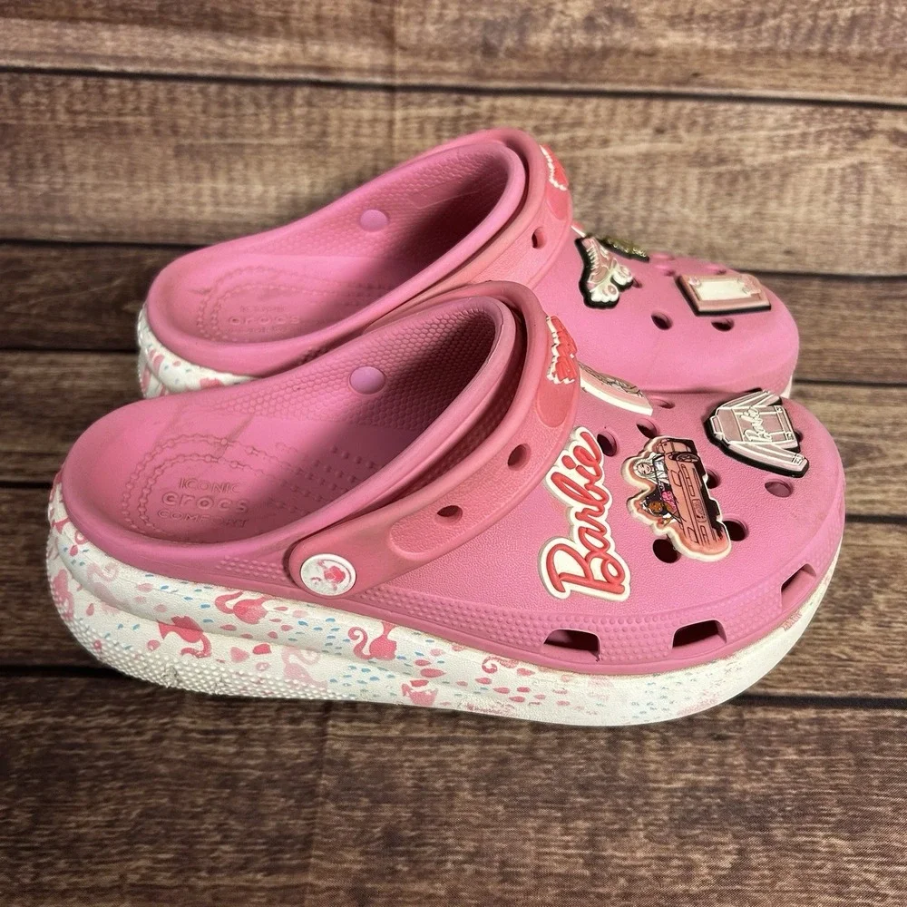 Barbie Crocs‎ - Kids Size J4 Barbie Cutie Crush Clog - Special Edition